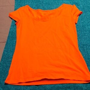 Vibrant Orange Women's Top